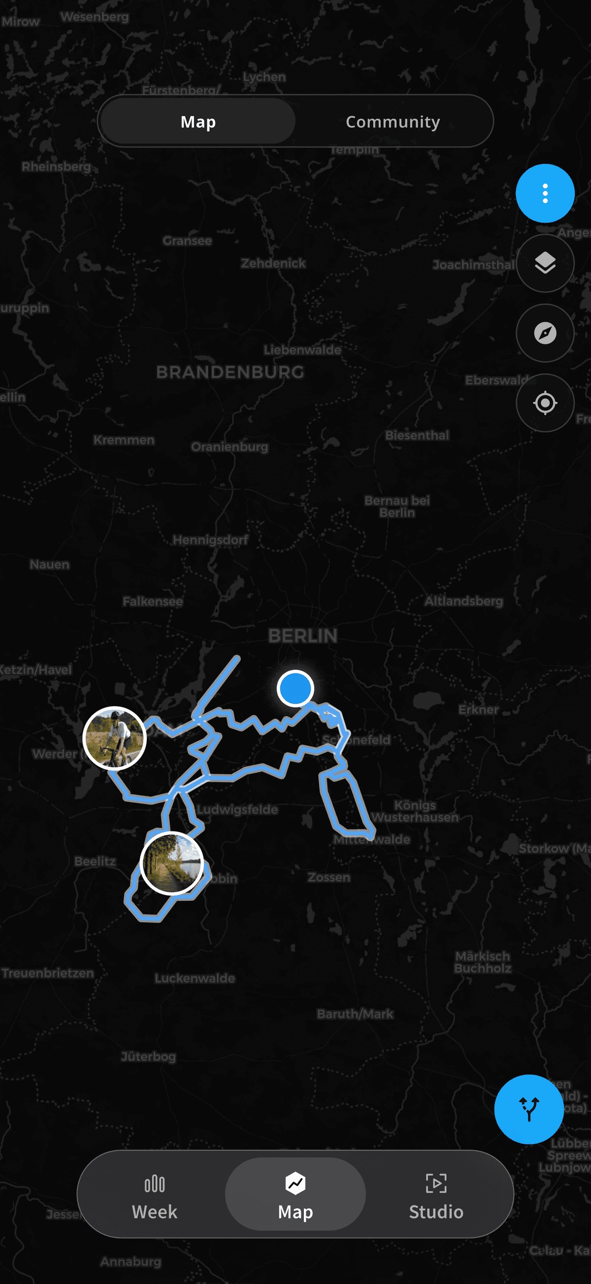 BeInMotion world map
